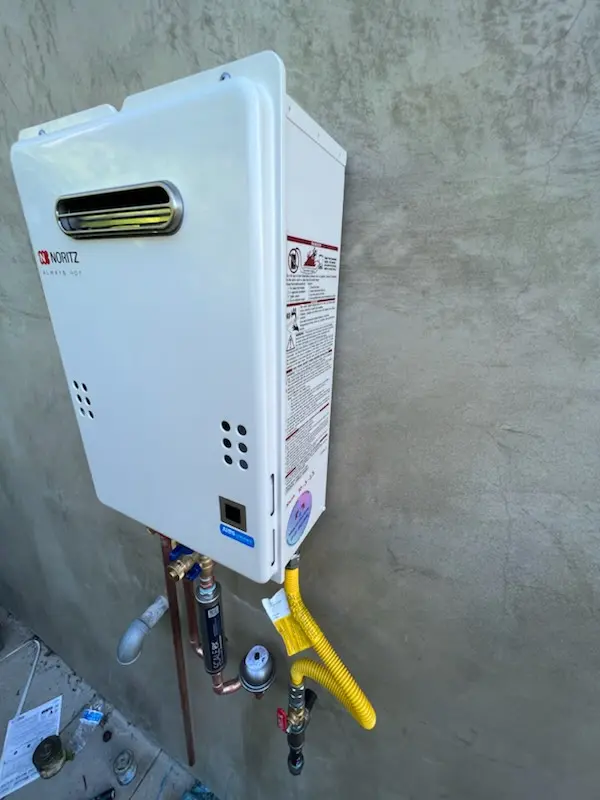 Tankless water heater installation for Beckley homes